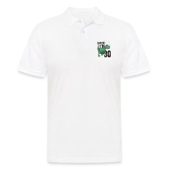 Rawrrr J’ai 30 ans Drôle d’anniversaire - Polo Homme - blanc - Devant - Kai (181cm)