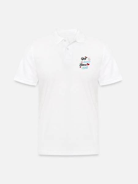 Best Husband Since 1941 Wedding - Men's Polo Shirt - white
