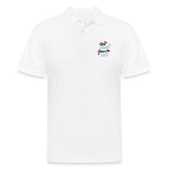 Anniversaire Meilleure épouse depuis 1901 Mariage - Polo Homme - blanc - Devant - Kai (181cm)