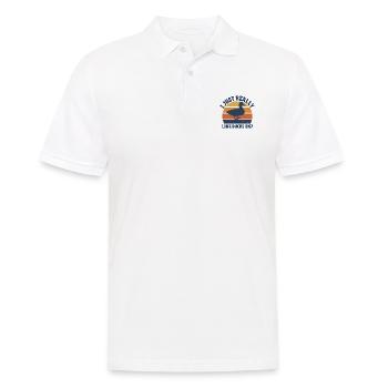 Ente - Männer Poloshirt - Weiß - Vorne - Kai (181cm)