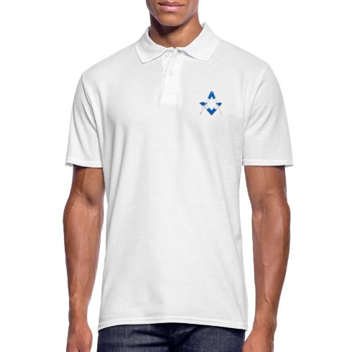 Freimaurer Winkel&Zirkel Schottland - Männer Poloshirt