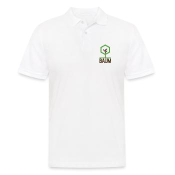 Baum - Männer Poloshirt - Weiß - Vorne - Kai (181cm)