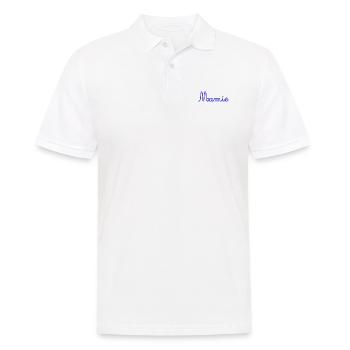 MAMIE. MAMAN. FÊTE DES MÈRES. BONNE FÊTE MAMIE - Polo Homme - blanc - Devant - Kai (181cm)