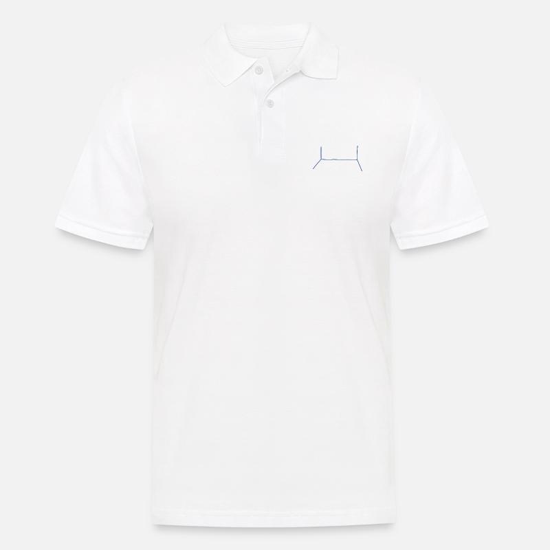 Lime - room - Männer Poloshirt - Weiß