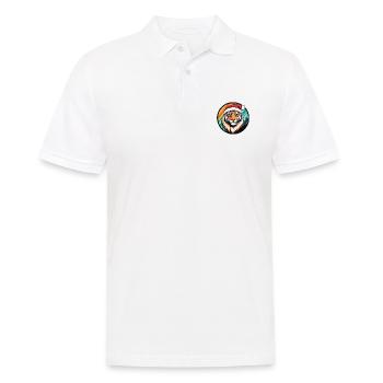 Tigre Noël Noël - Polo Homme - blanc - Devant - Kai (181cm)