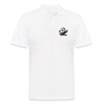 Dragonfly Santa Claus - Men's Polo Shirt - white - Front - Kai (181cm)