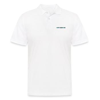 ICH HABE GERADE GEHEIRATET. Junggesellinnenabschied. VALENTINSTAG. PAAR - Männer Poloshirt - Weiß - Vorne - Kai (181cm)