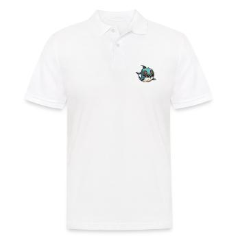 Whale Halloween Comic Funny - Men's Polo Shirt - white - Front - Kai (181cm)