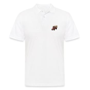 Robur Garant Feuerwehr - Männer Poloshirt - Weiß - Vorne - Kai (181cm)