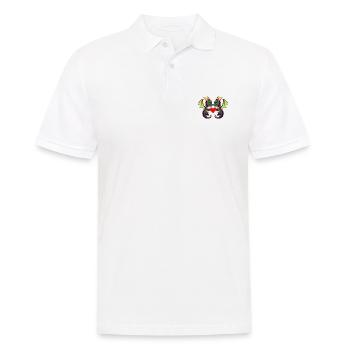 Dragon Couple Valentine's Day - Men's Polo Shirt - white - Front - Kai (181cm)