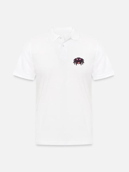 Tarantula Comic Holidays - Men's Polo Shirt - white