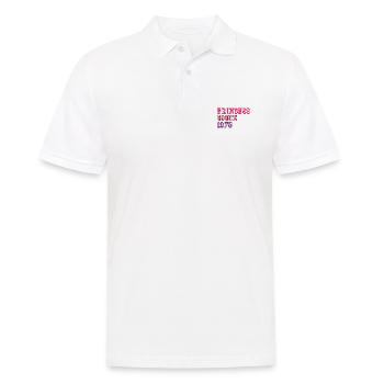 1975 Birthday Princess - Men's Polo Shirt - white - Front - Kai (181cm)