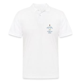 J'ai survécu à la fête à Générac - Polo Homme - blanc - Devant - Kai (181cm)
