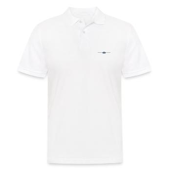 Skibrille Symbol Element Ski - Männer Poloshirt - Weiß - Vorne - Kai (181cm)
