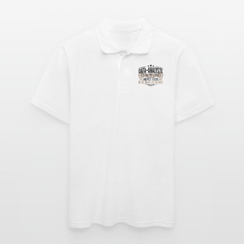 Data Analyste cadeau Data Analyste le vrai Data An Polo Homme