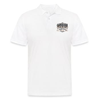 Cardiologue cadeau Cardiologue le vrai Cardiologue - Polo Homme - blanc - Devant - Kai (181cm)