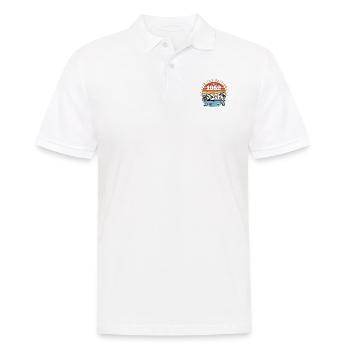 1952 Cadeau Anniversaire Vintage Rétro Né en 1952 - Polo Homme - blanc - Devant - Kai (181cm)