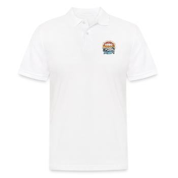 1996 Vintage Retro Anniversary Gift Born in 1996 - Men's Polo Shirt - white - Front - Kai (181cm)