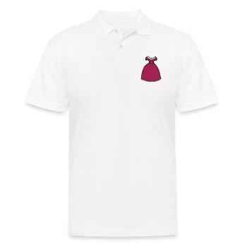 Ballkleid Comic Mädchen Prinzessin Geschenk Frauen - Männer Poloshirt - Weiß - Vorne - Kai (181cm)