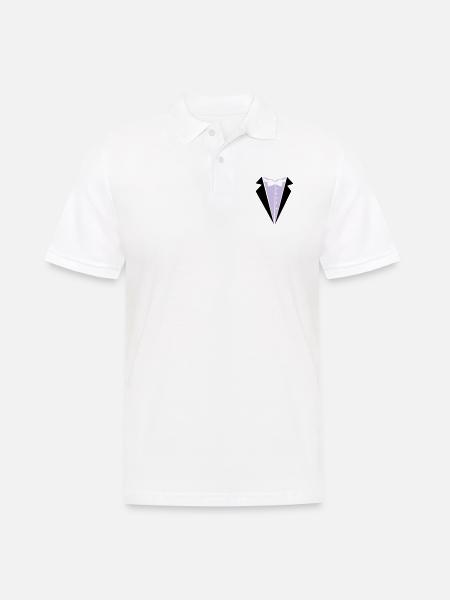 Groom - Men's Polo Shirt - white
