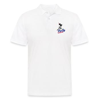 apres_ski_party_crew_3c - Männer Poloshirt - Weiß - Vorne - Kai (181cm)