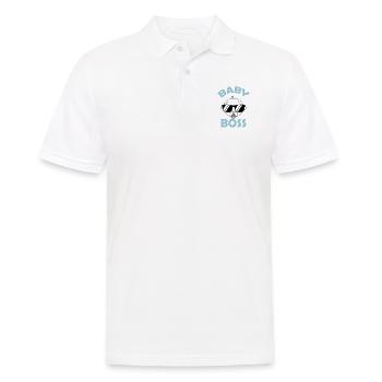 bébé boss - Polo Homme - blanc - Devant - Kai (181cm)