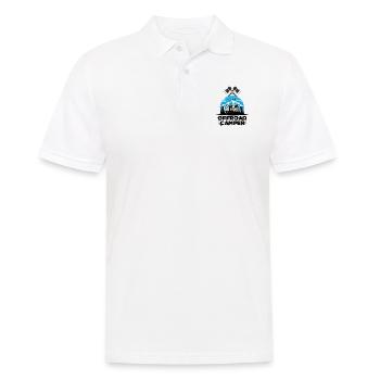 Offroad Camper camping Wohnmobil Reisemobil WoMo - Männer Poloshirt - Weiß - Vorne - Kai (181cm)