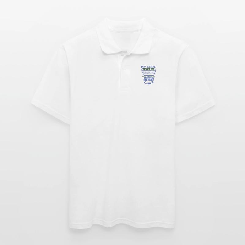 Funny Code Joke Coding Men's Polo Shirt