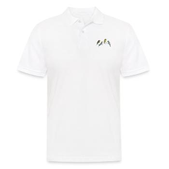 Guêpiers - Chiens - Oiseaux en Afrique - Polo Homme - blanc - Devant - Kai (181cm)