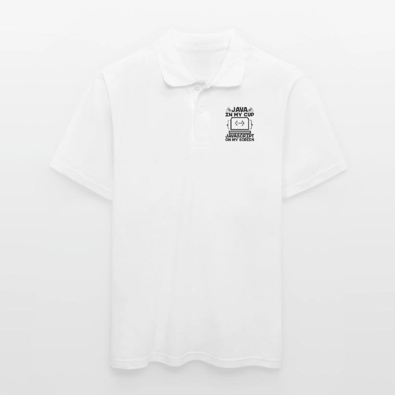 Kaffee-Codierung Programmierer Programmierer Entwickler Nerd Coff Männer Poloshirt