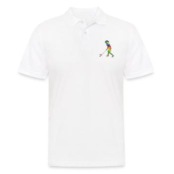 Hockey féminin - Polo Homme - blanc - Devant - Kai (181cm)