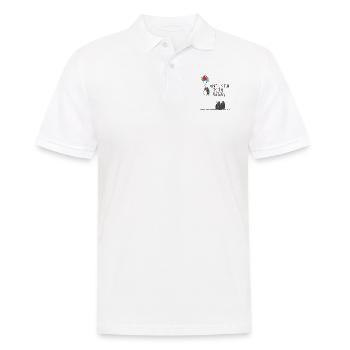 Vintage penguins balloons - Men's Polo Shirt - white - Front - Kai (181cm)