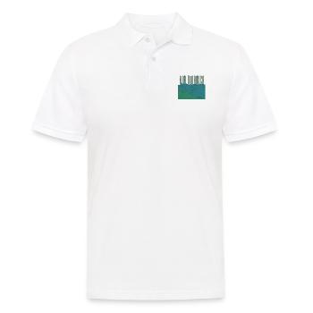 Via Dinarica – Long-Distance Trail - Männer Poloshirt - Weiß - Vorne - Kai (181cm)