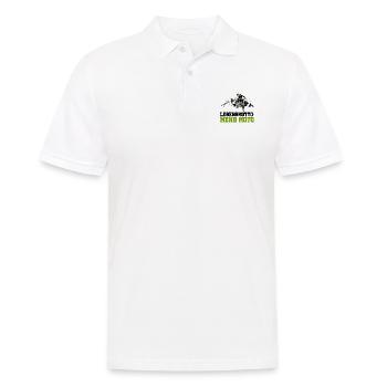 Lebensmotto Mehr Moto Enduro Motocross Motorrad Bi - Männer Poloshirt - Weiß - Vorne - Kai (181cm)