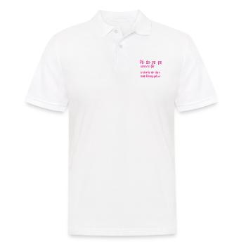 Pädagoge Pädagogen Schule Lehrer Unterricht - Männer Poloshirt - Weiß - Vorne - Kai (181cm)
