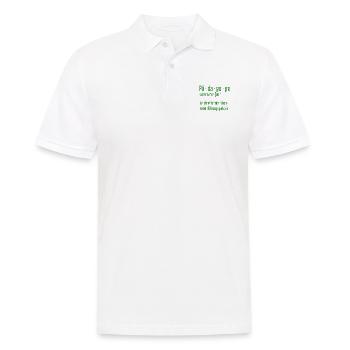 Pädagoge Pädagogen Schule Lehrer Unterricht - Männer Poloshirt - Weiß - Vorne - Kai (181cm)