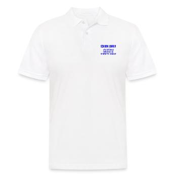 Lehrer - Mein offizieller Superhelden-Beruf! - Männer Poloshirt - Weiß - Vorne - Kai (181cm)