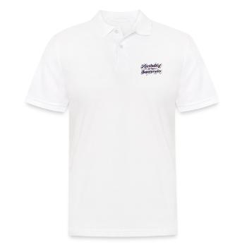 Acrobatics Is My Superpower Acrobat Gymnastics Gym - Männer Poloshirt - Weiß - Vorne - Kai (181cm)