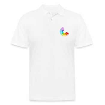 Peintre de logo et vernisseur - Polo Homme - blanc - Devant - Kai (181cm)