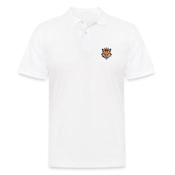 Fox Head Crown - Men's Polo Shirt - white - Front - Kai (181cm)