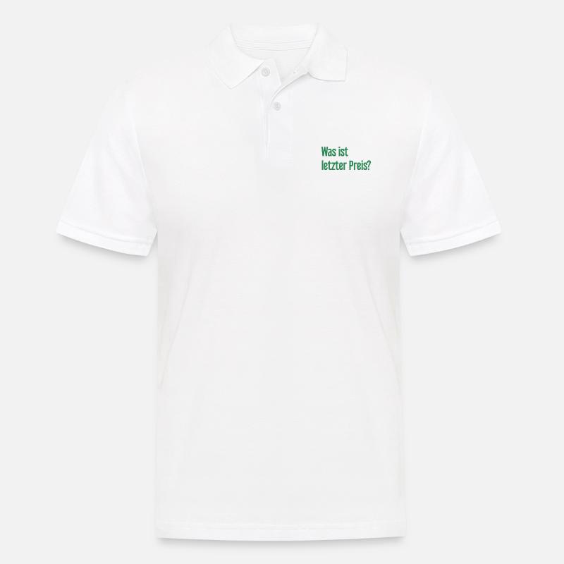 Qu’est-ce que le dernier prix ? - Polo Homme - blanc