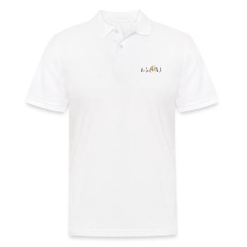 Billiard Heartbeat Snooker Pool Chalk Billiard Pla - Men's Polo Shirt - white - Front - Kai (181cm)