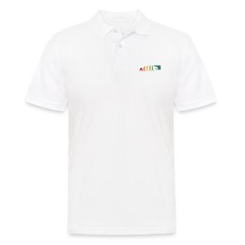 Evolution Graphic Climbing Climber Bouldering Boul - Männer Poloshirt - Weiß - Vorne - Kai (181cm)