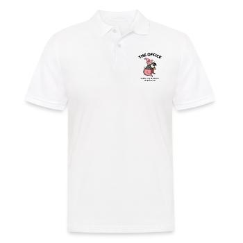 Coffee and deadlines, the perfect duo - The office - Männer Poloshirt - Weiß - Vorne - Kai (181cm)