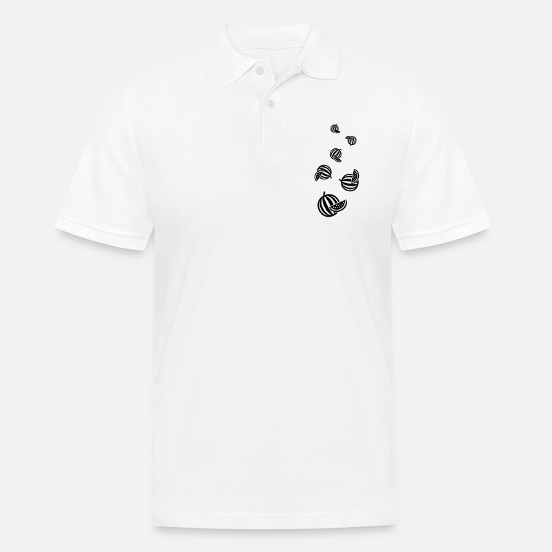 Fruit du melon - Polo Homme - blanc