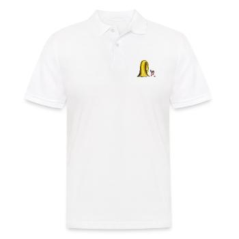 tuba maus 2 - Männer Poloshirt - Weiß - Vorne - Kai (181cm)