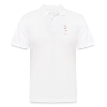 Et Kölsche Loi fondamentale - Et Kölsche Loi - Polo Homme - blanc - Devant - Kai (181cm)
