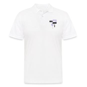 maler beruf malermeister - Männer Poloshirt - Weiß - Vorne - Kai (181cm)