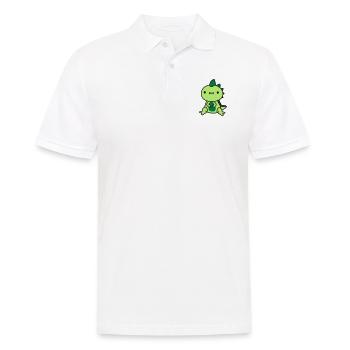 kleiner suesser kawaii - Männer Poloshirt - Weiß - Vorne - Kai (181cm)