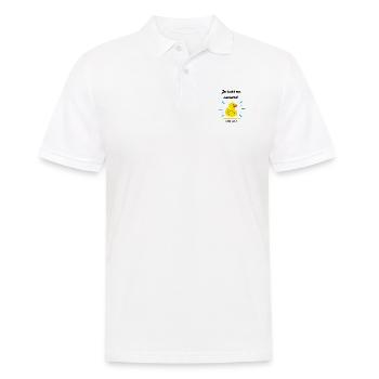 Je suis un canard - Polo Homme - blanc - Devant - Kai (181cm)